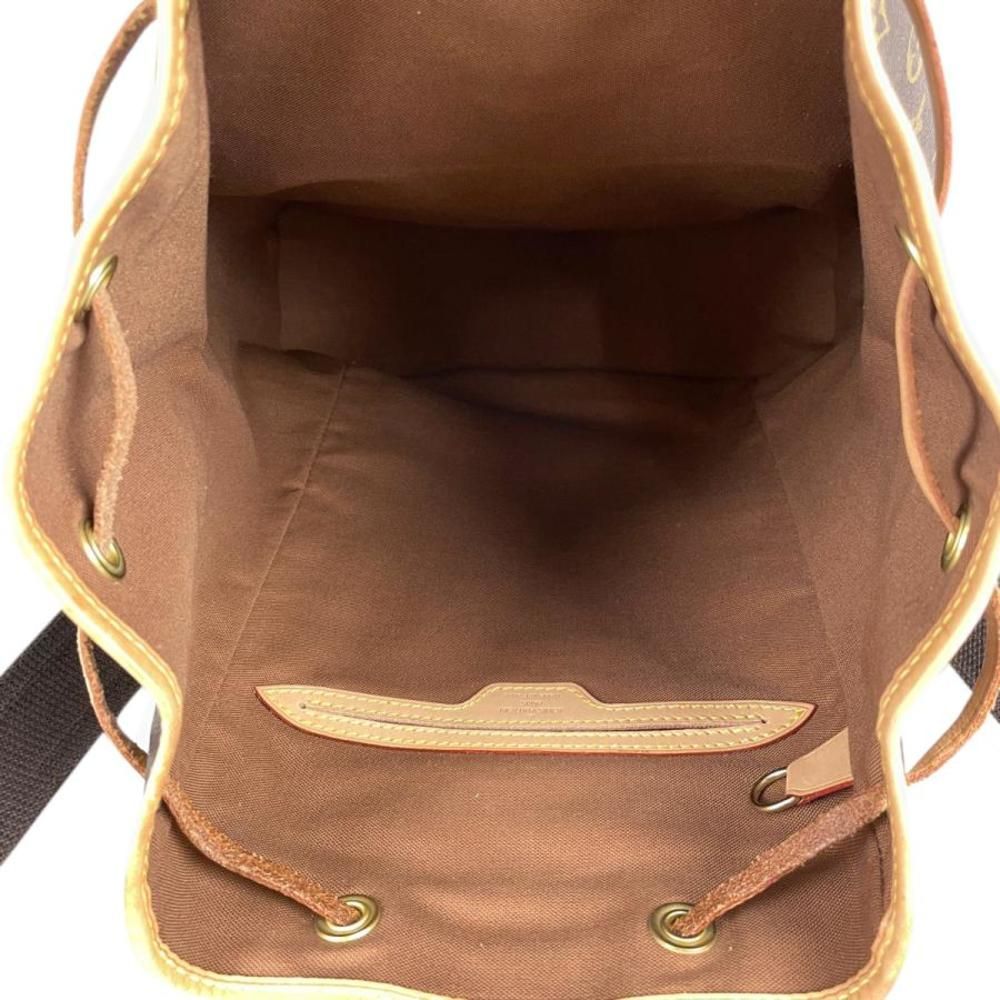 Louis Vuitton Montsouris GM Backpack Daypack Rucksack Monogram Brown - Picture 3 of 3